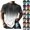White, variant on LTTVQM Summer Shirts for Men Gradient Short Sleeve Breathable Comfortable Crew Neck Summer Casual T Shirt Black XL
