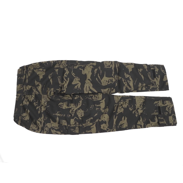 Pantalones de trabajo de camuflaje negro, pantalones de trabajo Pantalones de fibra química para hombres Pantalones de camuflaje Estándares líderes en la industria