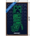 thumbnail image 3 of Minecraft - Creeperscope Wall Poster, 22.375" x 34", Framed, 3 of 6