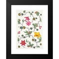 thumbnail image 2 of Anonymous 14x18 Black Modern Framed Museum Art Print Titled - Floral Design for Printed Textile Pl XVI (1800-1818), 2 of 5