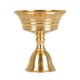 thumbnail image 1 of Soporte de lámpara de cobre Ghee, suministros de altar, decoración del hogar, lámpara de vela, soporte de lámpara de de banquete, 7x65 cm, 1 of 9