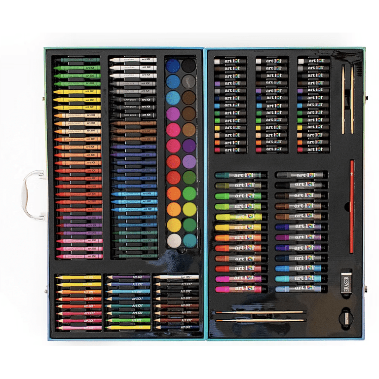 Art 101 Budding Artist Draw, Paint and Create Art Set, 200 Pc