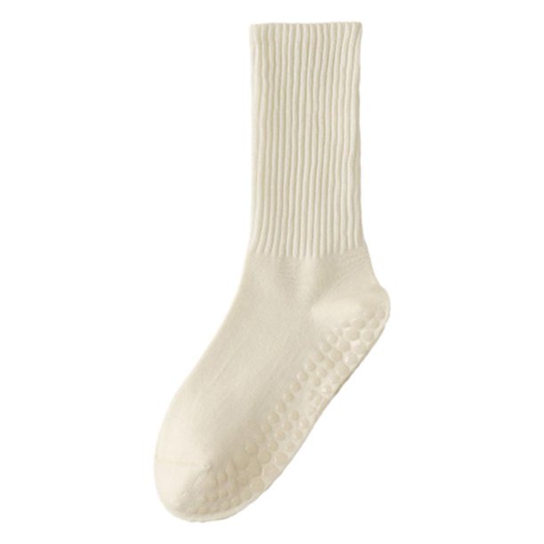 EZLIFE Calcetines de yoga de tubo medio para mujer Calcetines deportivos profesionales Fitness/baile/Pilates V9N4