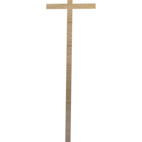 Real Wooden Alphabet Letter T, Wall Hanging 18'' Tall Craft Wood Letter