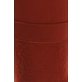thumbnail image 3 of Women's Fashionable Fleece Leggings in Solid Color with 2 Gold zippers & seams on Front, Copper, 3 of 5