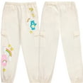 thumbnail image 3 of Care Bears Girls Cargo Sweatpants with Pockets Featuring Wish and Cheer Bear- Sizes 4-16 Ivory, 3 of 6
