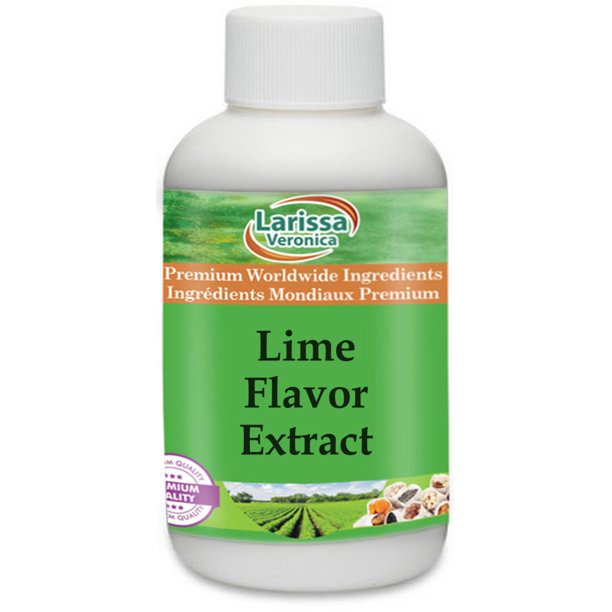 Lime Flavor Extract (8 oz, Zin 527287) 2Pack