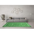 thumbnail image 3 of Ahgly Company Indoor Rectangle Persian Emerald Green Traditional Area Rugs, 6' x 9', 3 of 4