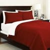 Canopy Fq Coverlet Set Red