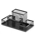 thumbnail image 2 of Mesh Pencil Cup Organizer Office Desk Organizer Four Compartments, 2 of 2
