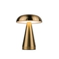 thumbnail image 4 of Craftmade - Marta 8.25 in. Brass Finish 1-Light Integrated LED, 2700/4500/6000K CCT 3-Way Touch Rechargeable Table Lamp with Shade, 4 of 4