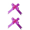 thumbnail image 4 of relayinert 10x for Organza Ribbons Pull Bows Colorful Wedding Party Floristry Car Decoration rose Red 2Set, 4 of 6