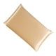 thumbnail image 3 of Funda de almohada de seda de morera Funda de almohada transpirable de 2 lados Funda de almohada de color sólido para la piel del cabello, Champán, 51x36cm kenally HA003379-08, 3 of 7