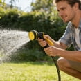 thumbnail image 5 of Heavy Duty Front Control Garden Hose Nozzle, Garden Sprayer Hose Attachment for Car Washing, Watering Plants, Pets Showering, Lawns Cleaning - Yellow, 5 of 6