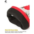 thumbnail image 4 of PULLIMORE Winter Kids Ski Gloves Cold Weather Waterproof Warm Snowboard Sport Mittens for Boys Girls (Red), 4 of 9