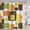 Brown Green Yellow, variant on Shower Curtain Bohemian Hand-Painted Floral Waterproof Fabric Bath Curtain with Hooks for Bathtub, Boho Botanical Farmhouse Bathroom Decor 60"x72"