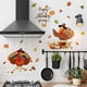 thumbnail image 5 of RKSTN peel and stick wallpaper Wall Decal Thanksgiving Wall Decoration Turkey Decal Maple Leaf Wall Decor Home Window Living Room Bedroom, 5 of 5