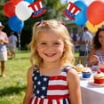 thumbnail image 6 of SLYNSHome Patriotic Headband Party Supplies 4th of July Party Accessories Favors 250 Anniversary Decorations, 6 of 8