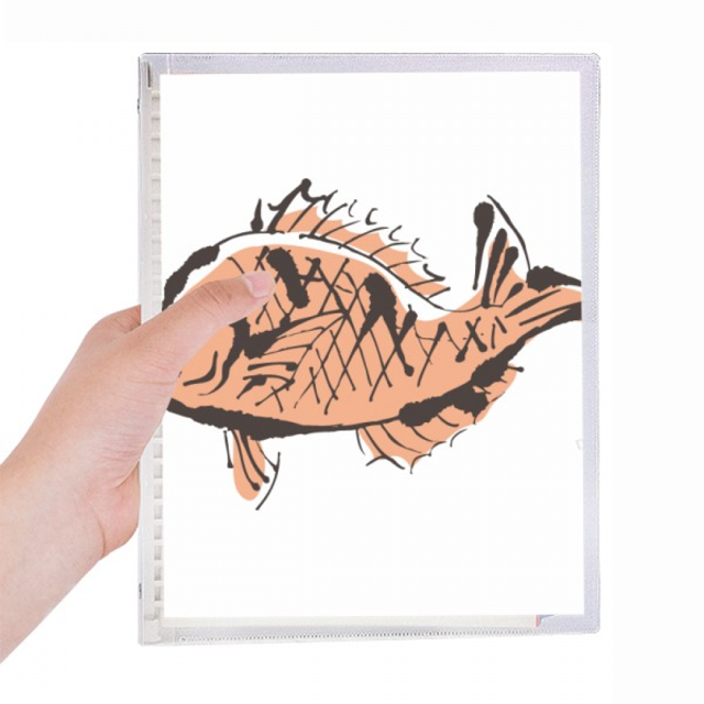 Carnet de Dessin d'Animaux Poisson Journal Rechargeable Papeterie