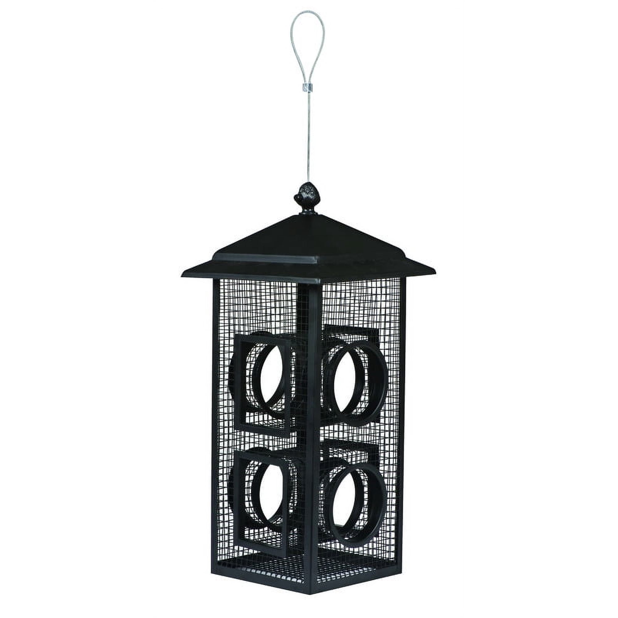 Perky-Pet Fly-Thru Wild Bird Feeder - 2 lb Capacity for Black-Oil Sunflower Seeds - Wild Bird Feeder for Outdoors - Outdoor Decor - B00303