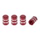 thumbnail image 1 of Tapones de Válvula del Neumático 7x17mm para Coche Camión Motocicleta Bicicleta Cubiertas de Válvula de Neumático Aleación de Aluminio Roja Decorativa, 1 of 1
