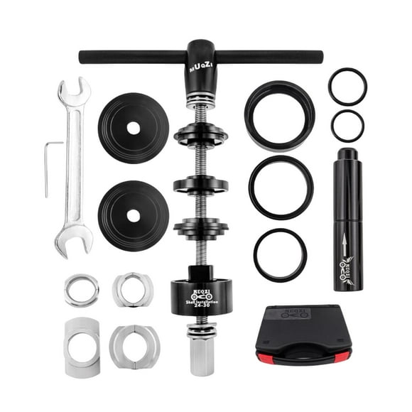 Wheels Hub Bearing Press Set Bike Bottom Bracket Tools Bikes Repair Black