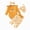 H233-Orange, variant on masbird Newborn Infant Girl Clothes Rib Knit Romper Daisy Print Pants Headband Baby Clothes for Girls 0 3 6 12 18 24 Months,Orange,6-9 M