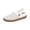 White, variant on Mesh Clog Slingback Sandals for Women, Breathable Summer Casual Shoes, Shoes for Women Clogs Sandals: Comfortable Closed Toe Wedge Shoes Sling-Back Walking Mules With Arch Support, Black 8