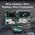 thumbnail image 4 of Plugable 4K HDMI Dual Monitor Adapter for USB 3.0 and USB-C, Compatible with Windows and Mac, 4 of 8
