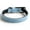 Lake Blue, variant on Leather Dog collar - The best full grain filled leather collar