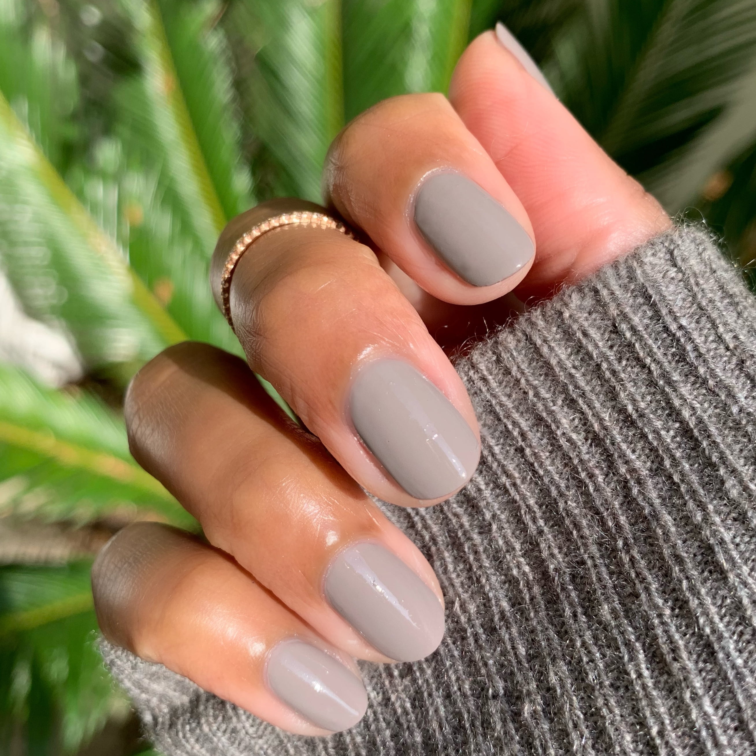 Olive & June Long Lasting Nail Polish, AW, Warm Gray, 0.46 fl oz