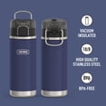 thumbnail image 2 of Botella de agua THERMOS ICON SERIES 500 ml de acero inoxidable azul marino, 2 of 6