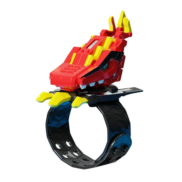 Meitianfacai Kids Deformation Toy Watch, Creative Dinosaur Watch Body Changing Device Toy for Boys and Girls, Transforming Dinosaur Watch Toy, Perfect Birthday Christmas Gift