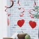 thumbnail image 3 of unbranded 6Ud Adorno Colgante Corazón Enroscado Para De Fiesta Resistente, 3 of 8