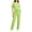 A192 Green, variant on Women's Scrub Sets V-Neck Medical Uniforms with Tie Waist Nursing Scrubs Short Sleeve Top and Straight Leg Cargo Pants Multi-Pocket Stretch Workwear