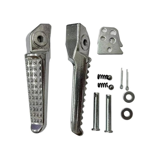 Conjunto de 2 Estribos Traseros para Motocicleta, Accesorios Profesionales para Motocicleta