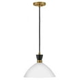 thumbnail image 3 of 83257BK-CO Lark Simon - 12W 1 LED Small Convertible Pendant In Modern Style-10 Inches Tall and 13 Inches Wide, 3 of 13