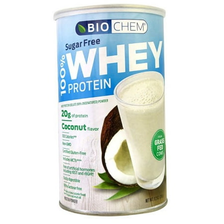 Biochem 100% Whey Protein, Sugar Free Coconut, 11.2 (Best Non Whey Protein)