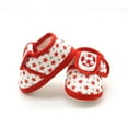 thumbnail image 5 of Infant Baby Girls Boys Shoes Cut Star Pattern Soft Sole Toddler Slip On Newborn Crib Casual Sneaker First Walkers Shoes for 0-18 Months, 5 of 8