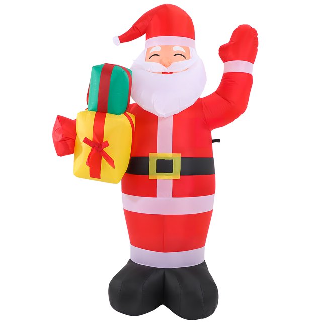 Inflables navideños de Papá Noel, decoraciones navideñas de Papá Noel, decoración explosiva para Fiesta al aire libre
