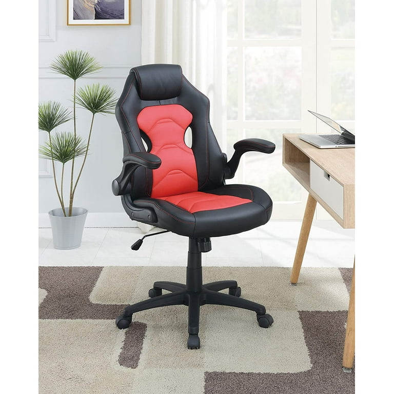 Red colour office chair sales