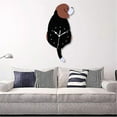 thumbnail image 2 of Birdeem Acrylic Children Diy Clock Wagging Tail Puppy Wall Clock, 2 of 12