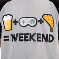 thumbnail image 3 of Harry Bear Mens Gaming Weekend Short Sleeve Pajamas Sizes S-XXL, 3 of 3