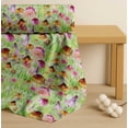 thumbnail image 4 of Soimoi Cotton Cambric Fabric Leaves,Floral & Mushroom Vegetable Print Fabric by Yard 56 Inch Wide, 4 of 7