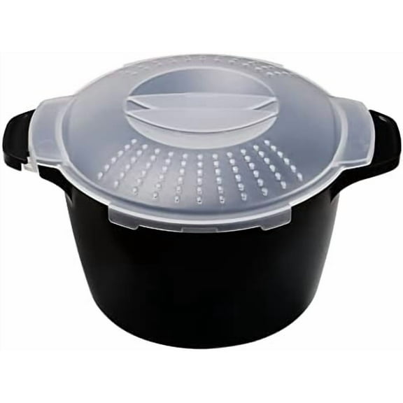 Professional Large Micro Cookware 2 Quart, Microwave Steamer for Vegetables, Cooker for Microwave - BPA Free, Dishwasher Safe$$Home Decor, Kitchen, & Other