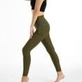 thumbnail image 6 of REALiKUN Women's Textured 3D Booty Yoga Pants - High Waist Compression Slimming Butt Lift Checkered Pants, 6 of 8
