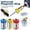 One Size, variant on Universal Screwdriver Head Magnetic Ring, 2026 Upgraded Universal Screw Magnetizer Ring for Hex Screwdriver & Power Bits, Metal Magnetic Screw Holder Tool for Fastening & Repair(Red)