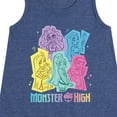 thumbnail image 3 of Monster High - Pastel Character Group - Toddler and Youth Girls A-line Dress, 3 of 5