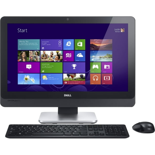 Dell Optiplex All In One Computer Intel Core I3 I3 3225 6gb Ram 500gb Hd Dvd Writer Windows 8 Pro Walmart Com Walmart Com