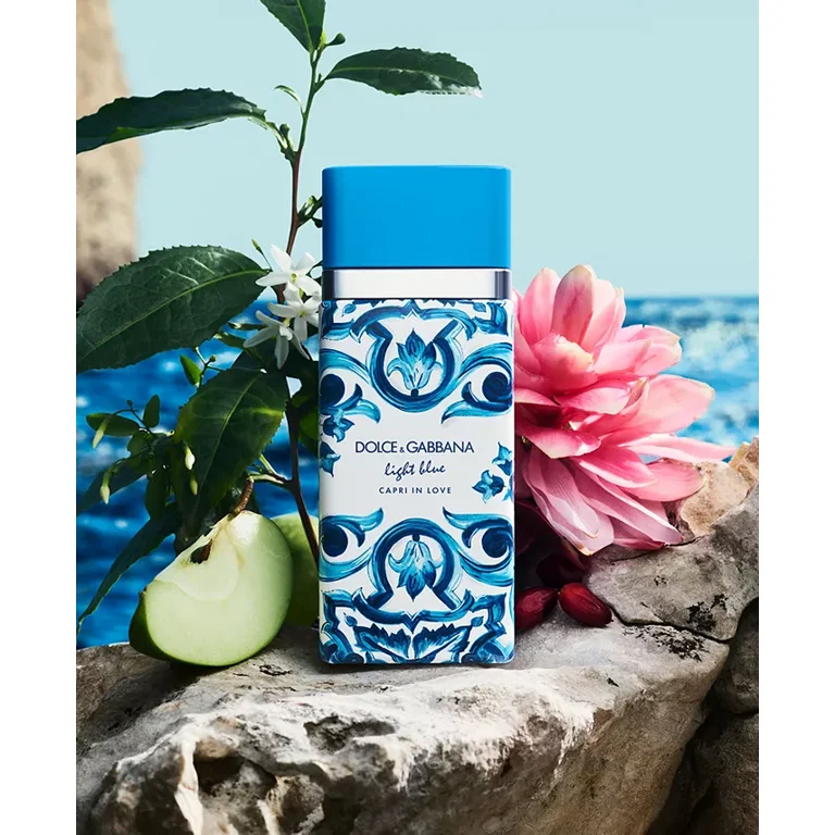 香水(ユニセックス) CAPRI WATCH LADY BLUE Eau de Parfum Dolce and Gabbana Ladies Light Blue Capri In Love EDP Spray